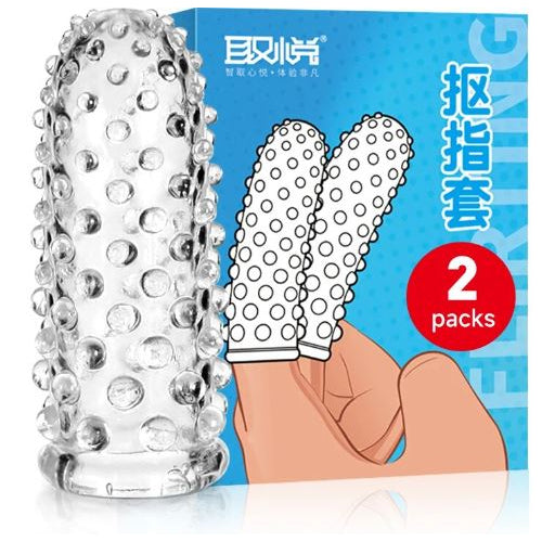 Dos dedales jelly texturizados