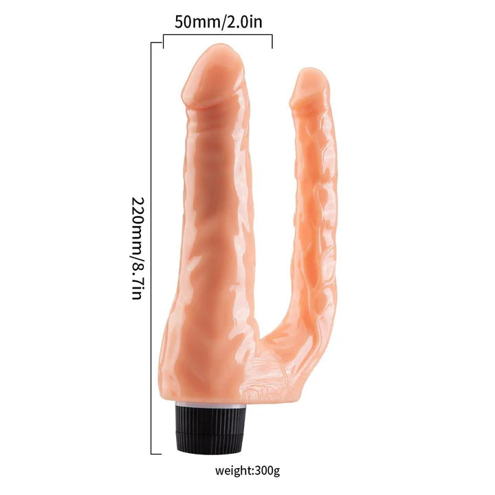 Dildo con vibracion 1 funcion 21.5x4.5cm