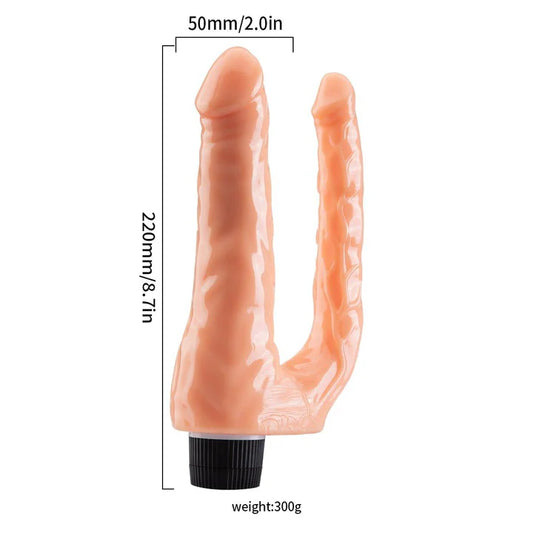Dildo con vibracion 1 funcion 21.5x4.5cm