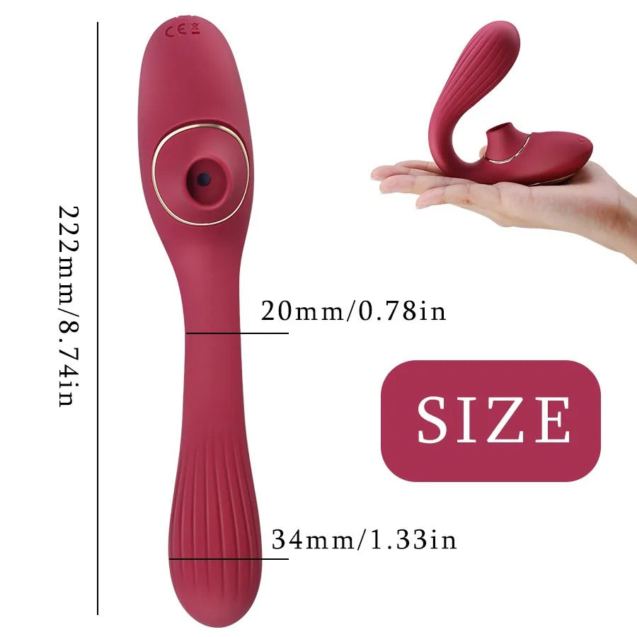 Succionador y vibrador doble motor