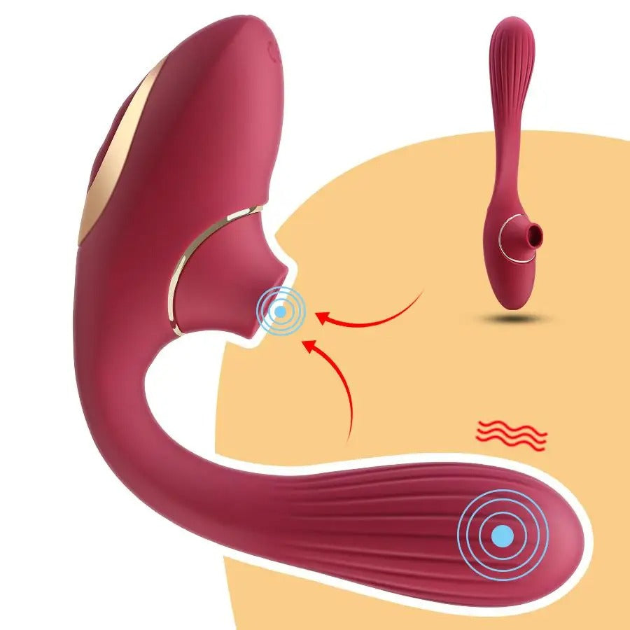 Succionador y vibrador doble motor
