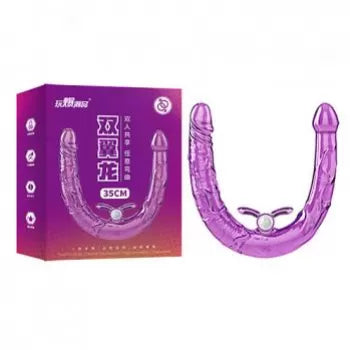 Dildo doble cabeza con bala