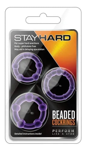 Stay Hard Anillo Tpe Morado