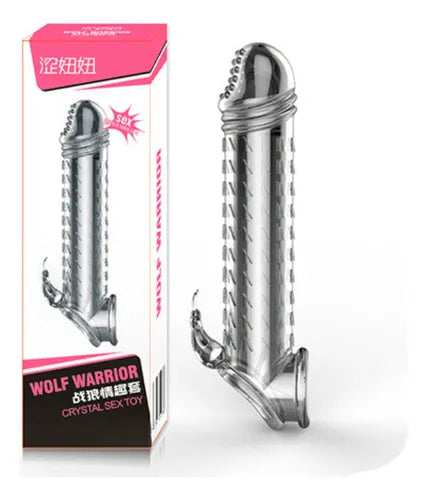 Funda Wolf Warrior estimulador clitorial