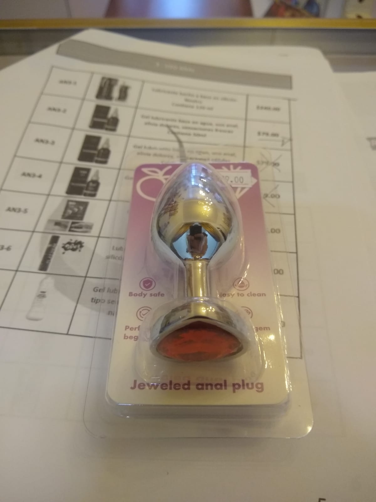 Plug metálico Grande