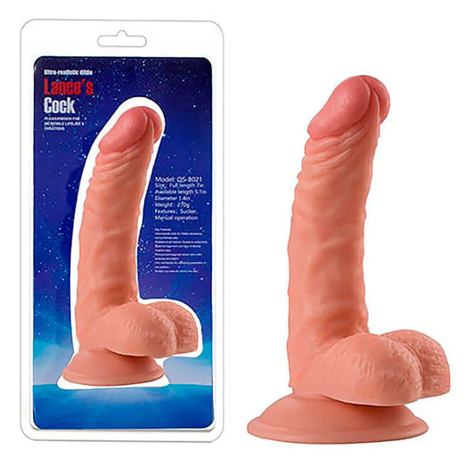 Lances cook Dildo realista pvc 18x3.5cm