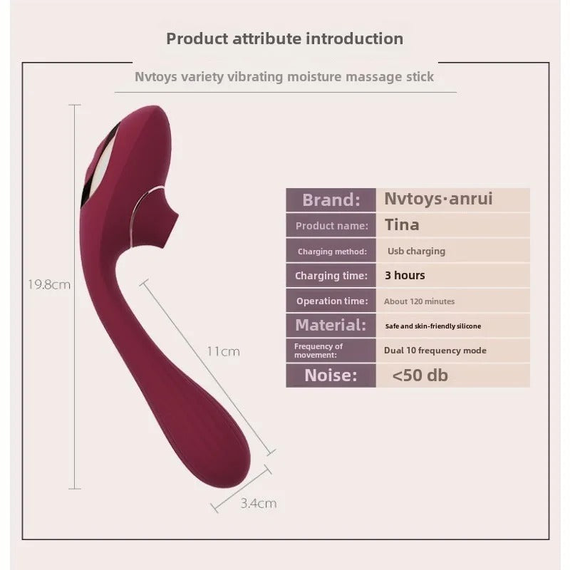 Succionador y vibrador doble motor