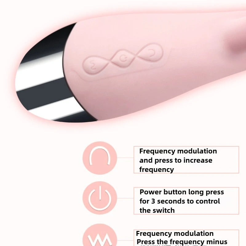 Vibrador Multiorgásmico resistente al agua