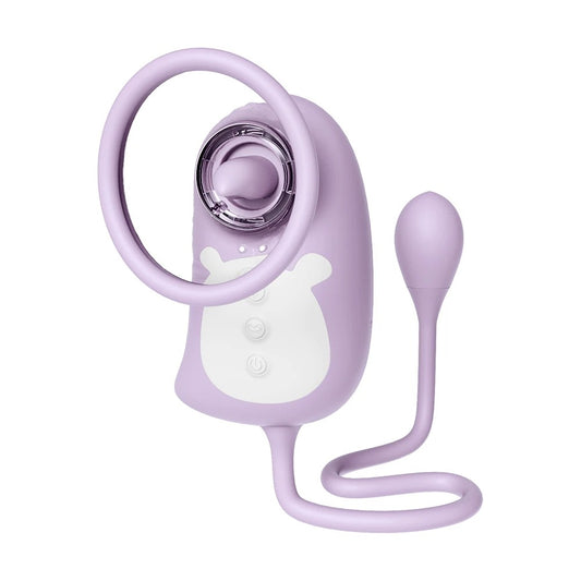 Penguin 2 en 1 Succionador y huevito 7 funciones Morado