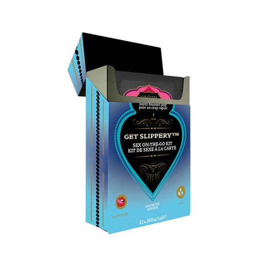 Kamasutra Get Slippery Sex-To-Go KitInclud lubricante