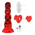 Vibrador de Silicón Cráneos | Control Remoto & Compatible con Arnés