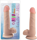 Dildo Ultra Realista Au Naturel 18 cm – TPE Suave, Ventosa y Arnés