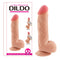 Dildo Ultra Realista Articulable 21.5cm – Compatible con Arnés y Ventosa
