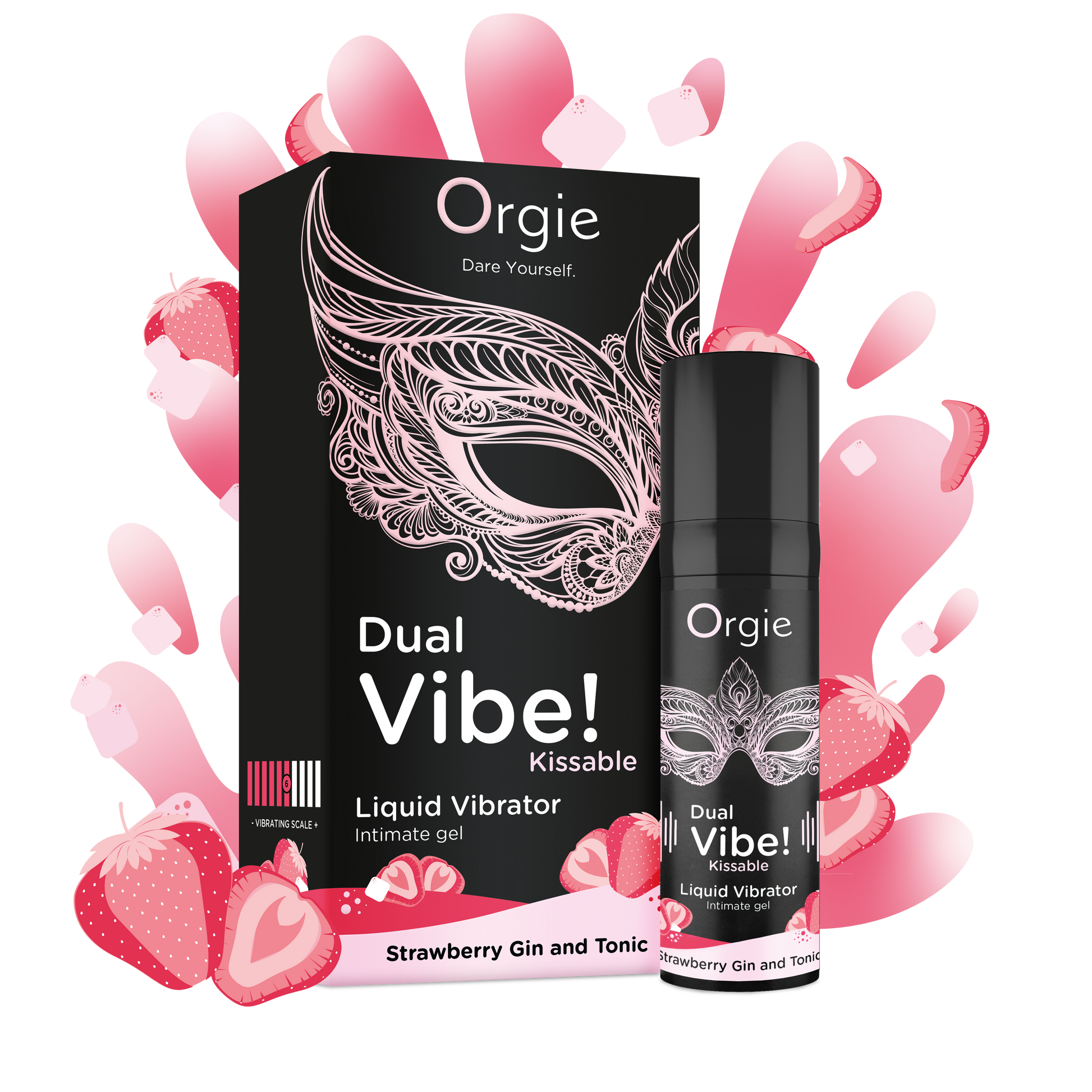 Dual Vibe! Strawberry Gin And Tonic