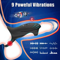 Anillo Vibrador con App – 9 Modos, Funda Incluida, Recargable USB