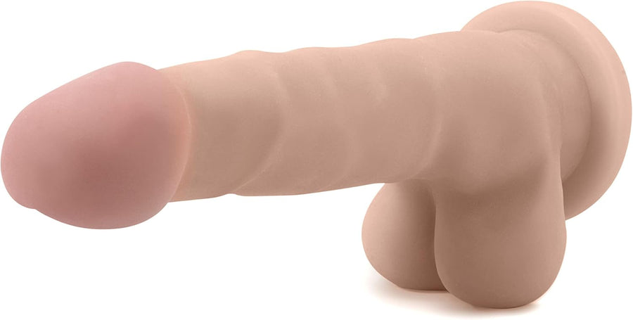 Dildo Ultra Realista Au Naturel 18 cm – TPE Suave, Ventosa y Arnés