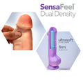 Dildo Ultra Suave Au Naturel 18×5 cm, con Ventosa y Arnés