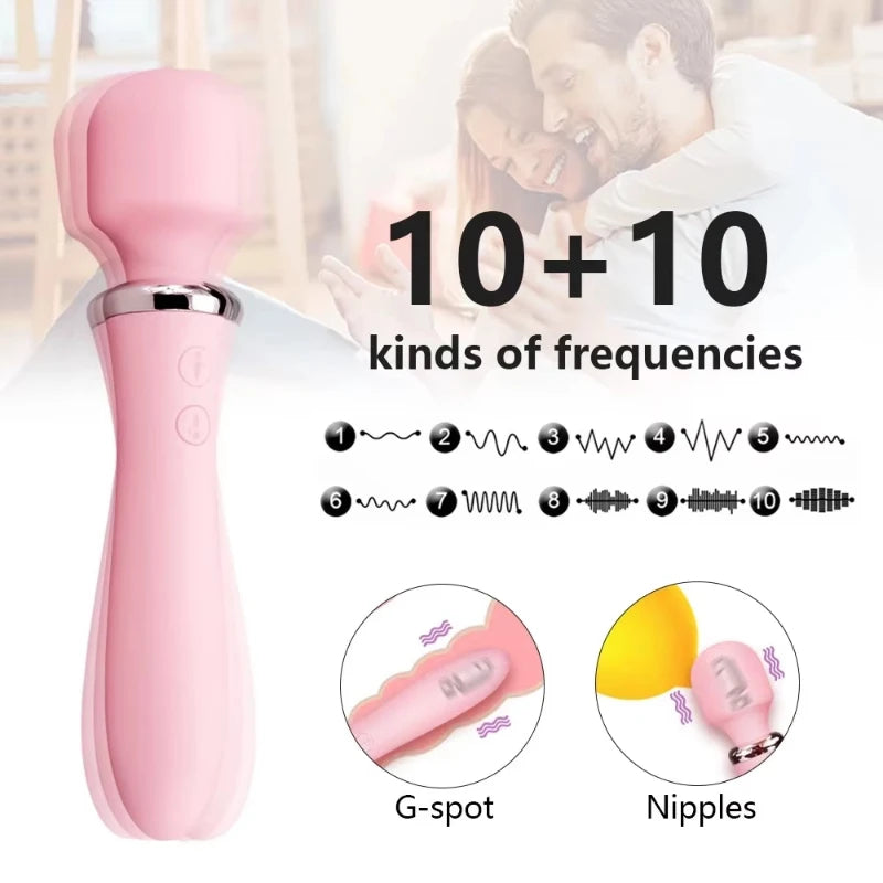 Vibrador LILO Wanachi Doble Motor – Silicona Suave y Recargable USB
