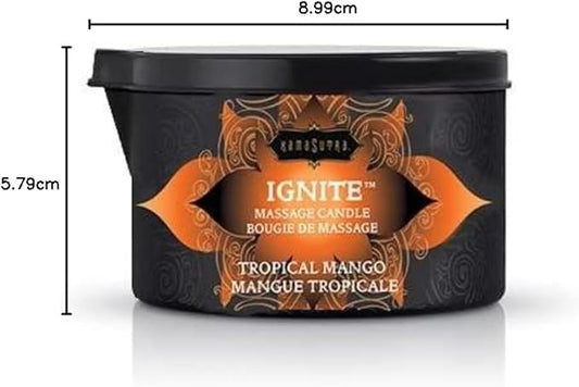 Vela para masaje Ignite 170g Almond