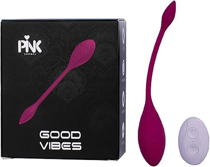 Pink Good Vibes - Vibrador Vaginal con App Control y 9 Funciones