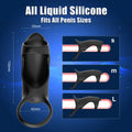 Anillo Vibrador con App – 9 Modos, Funda Incluida, Recargable USB