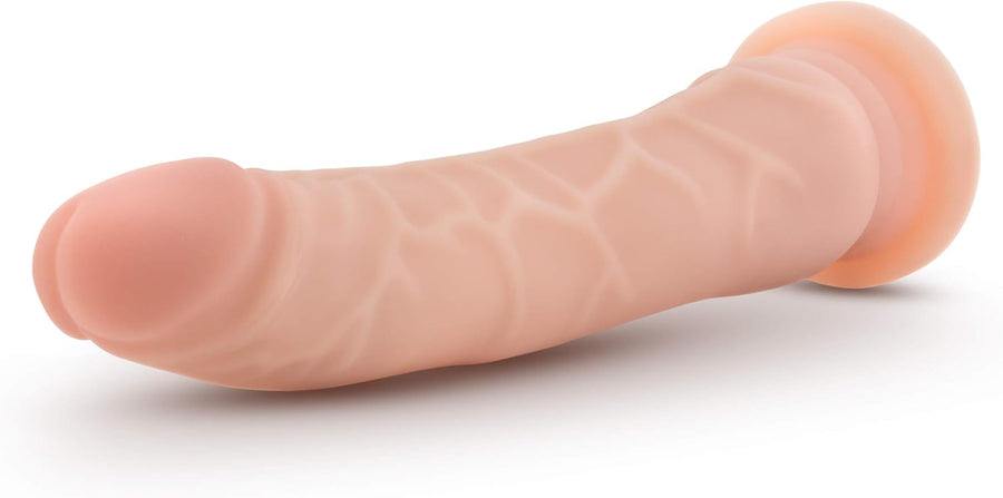 Dildo Ultra Realista Au Naturel 23.5 cm – TPE Super Suave, Ventosa y Arnés