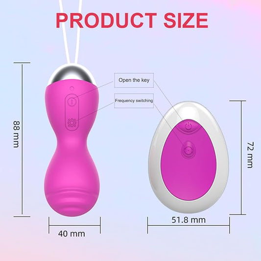 Bolas Huevo vibrador control remoto