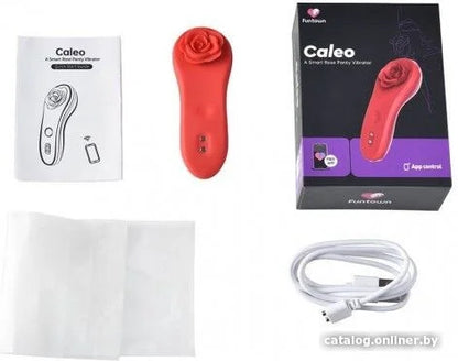 Fun Caleo Panty vibradora de silicón 10 funciones
