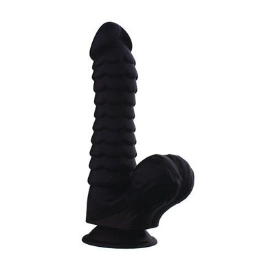 Dildo de Silicón con Ondulaciones 20.5 cm – Pink Toys