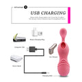 Naughtybaby Vibrating Rod - Succionador de Clítoris con Vibración Dual