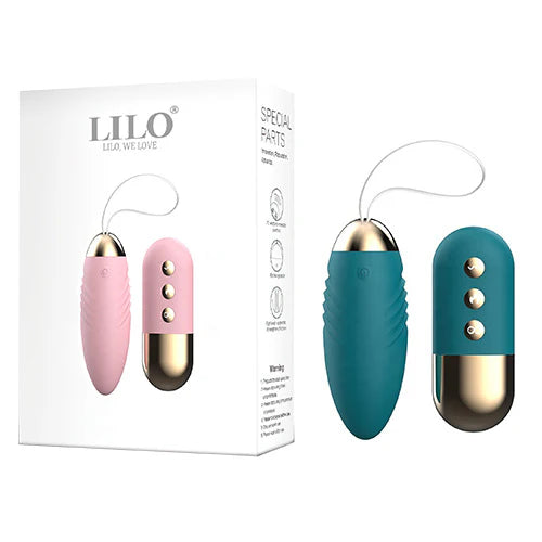 Huevo Vibrador Calefactor Lilo – Control Remoto Inalámbrico 10 Frecuencias