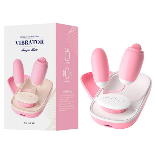 Lilo Doble Bala de Silicón Rosado - Estimulación Doble