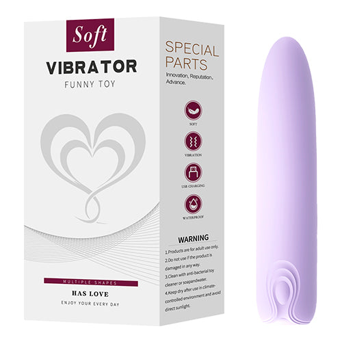 Bala Vibradora Wand Morada Lilo – 10 Frecuencias Recargable