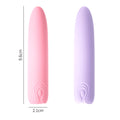 Bala Vibradora Wand Morada Lilo – 10 Frecuencias Recargable