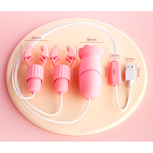 Pezonera Eléctrica con Lengüeteo Pink Rabbit