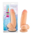 Dildo Ultra Suave Au Naturel 18×5 cm, con Ventosa y Arnés