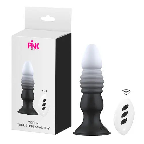 Vibrador Coren Pink — Empuje & Vibración con Control Remoto