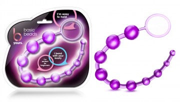 Rosario anal pvc Morado