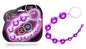 Rosario anal pvc Morado