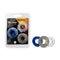 Pack 3 Anillos Peneanos Stretch – Stay Hard Triple Blush BL-00369