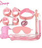 Kit bondage 7 pzs Kunbang Shijiantao rosa