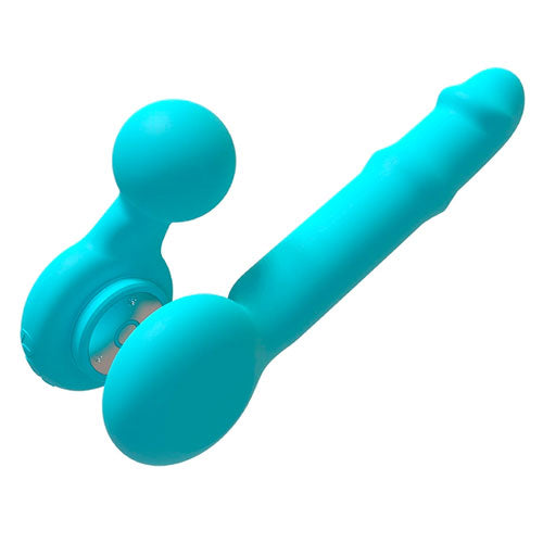 Magnetic 2-in-1 Detachable Wriggling Vibrator