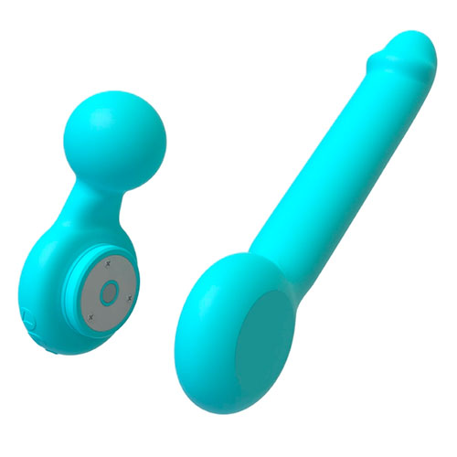 Magnetic 2-in-1 Detachable Wriggling Vibrator
