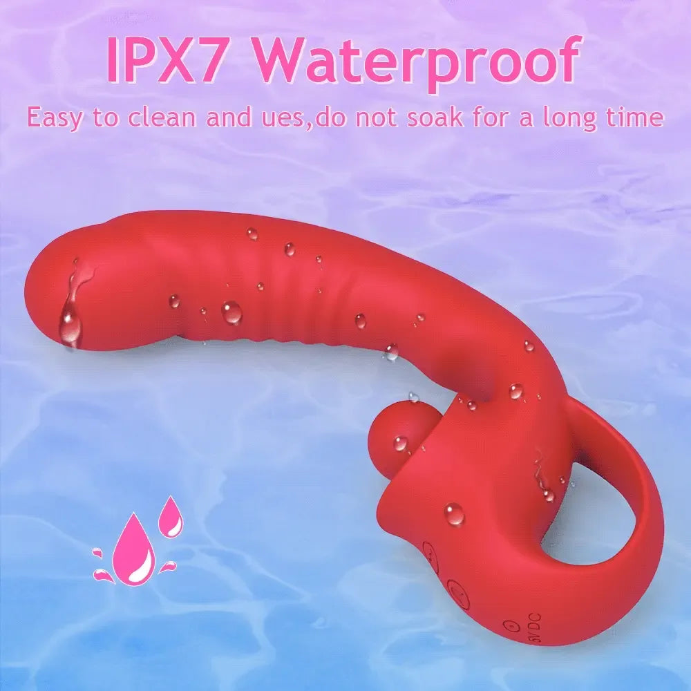 Vibrador Realista Doble Cabezal