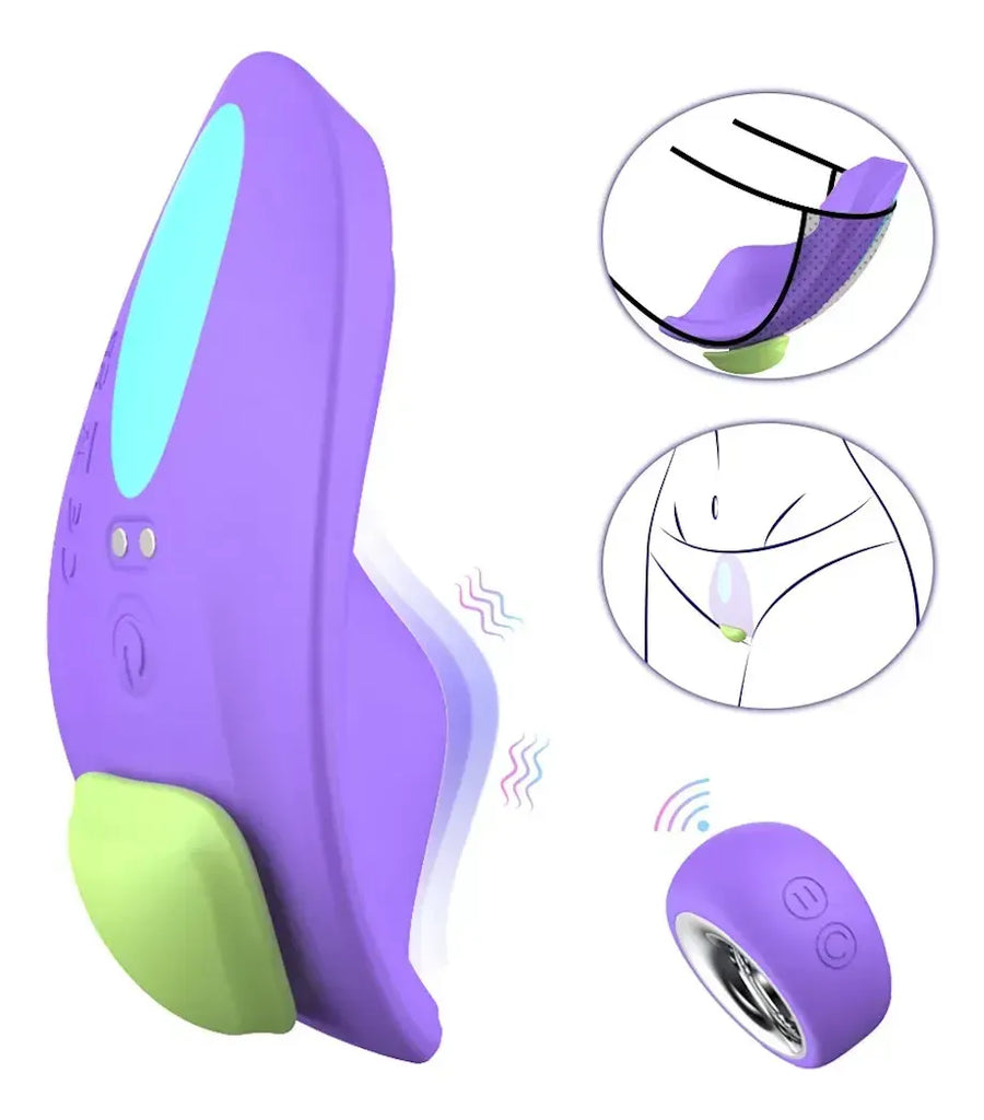 Panty Vibradora Invisible — Estimulación Clitoral, 10 Frecuencias & Control Remoto