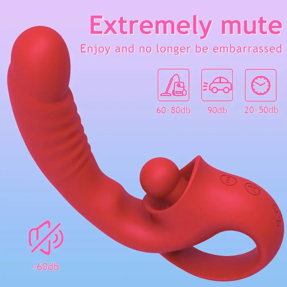 Vibrador Realista Doble Cabezal