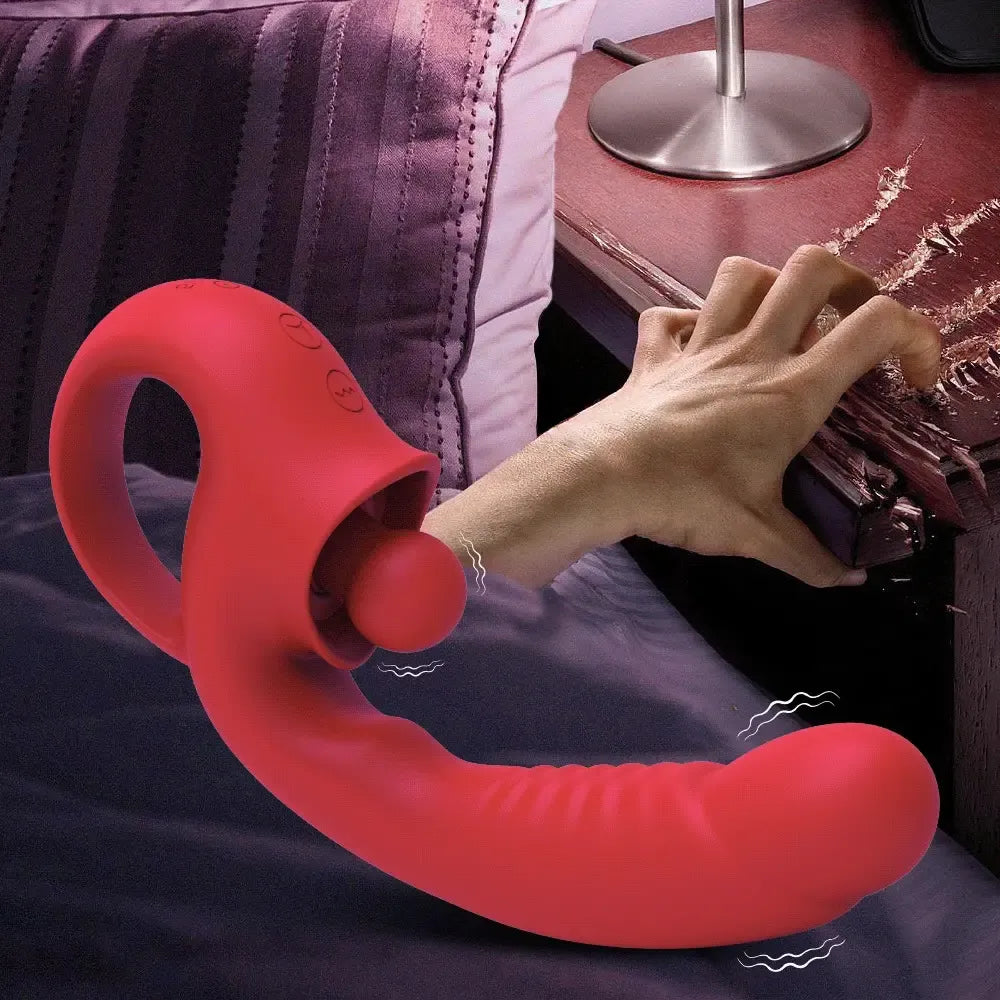 Vibrador Realista Doble Cabezal