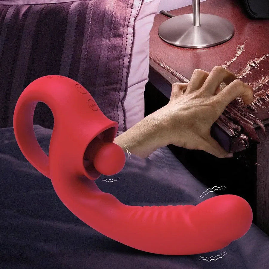 Vibrador Realista Doble Cabezal