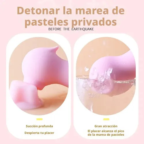Succionador de clítoris - detalle de textura