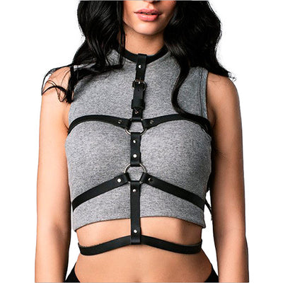 Arnés Fetish Vinipiel H0021 – Harness Sensual para Juegos de Rol